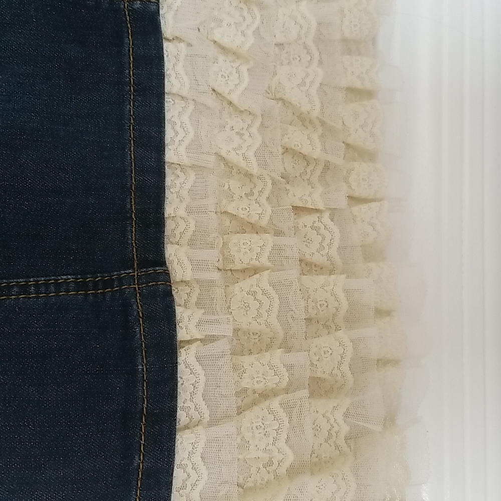 Modest denim skirt - Picture 4 of 7